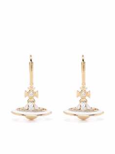 Vivienne Westwood серьги-подвески Orb