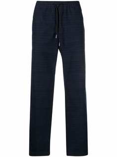 Tommy Hilfiger клетчатые брюки прямого кроя