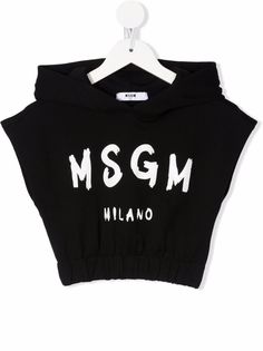 MSGM Kids худи с логотипом