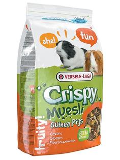 Корм Versele-Laga Crispy Muesli Guinea Pigs для морских свинок с витамином C, 1кг