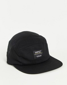 5-панельная кепка WESC Solid Camper-Черный