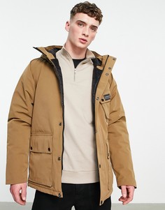 Светло-коричневая непромокаемая куртка со стеганой подкладкой Barbour International Slipstream Shoreditch-Коричневый цвет