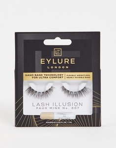 Накладные ресницы Eylure Lash Illusion - № 307-Черный цвет