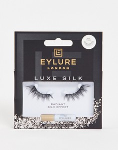 Накладные ресницы длиной на 3/4 века Eylure – Luxe Silk Accent (Radiant)-Черный цвет