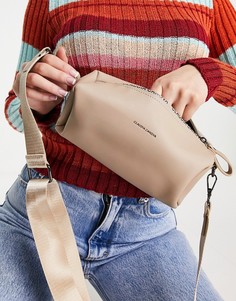 Бежевая сумка через плечо Claudia Canova-Светло-бежевый цвет