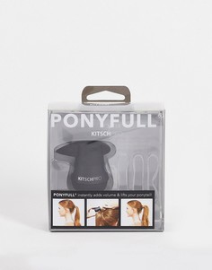Аксессуар для волос для придания объема хвосту черного цвета Kitsch Pro Ponyfull-Бесцветный