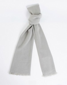 Легкий шарф-палантин серого цвета ASOS DESIGN-Серый