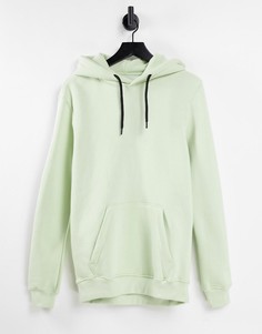Зеленое худи Bershka-Зеленый цвет