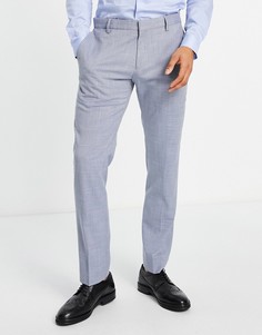 Синие узкие брюки Ben Sherman-Голубой