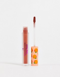 Жидкая помада I Heart Revolution Tasty Peach Soft Peach Liquid Lipstick – Melba (Мельба)-Красный