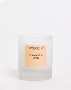 Свеча с ароматом апельсина и уда Revolution-Бесцветный