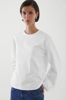 ЛОНГСЛИВ СВОБОДНОГО КРОЯ COS