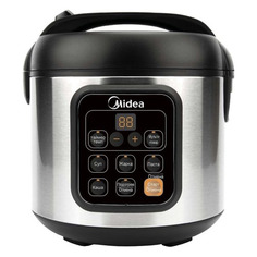 Мультиварка Midea MPC-6030, 400Вт, черный/серебристый