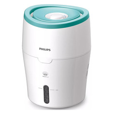 Увлажнитель воздуха традиционный Philips HU4801/01, 2л, белый/зеленый