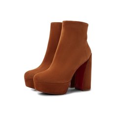 Замшевые ботильоны Movida Booty 130 Christian Louboutin