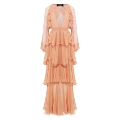 Шелковое платье Dsquared2