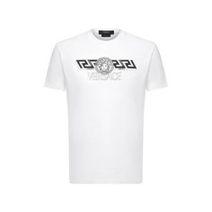 Хлопковая футболка Versace