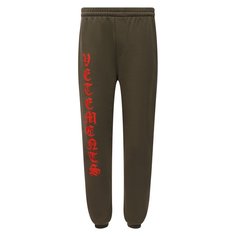 Хлопковые джоггеры VETEMENTS