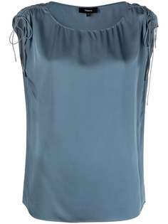 Theory блузка с кулиской