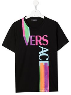 Versace Kids футболка с логотипом