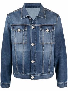 Billionaire джинсовая куртка с логотипом