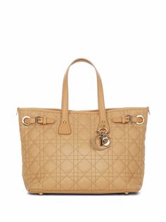 Christian Dior сумка-тоут pre-owned с узором Cannage