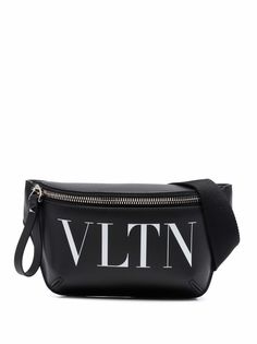 Valentino Garavani поясная сумка с логотипом VLTN