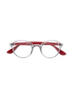 RAY-BAN JUNIOR очки в круглой оправе с логотипом