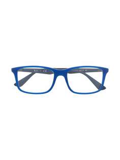RAY-BAN JUNIOR очки в квадратной оправе с логотипом