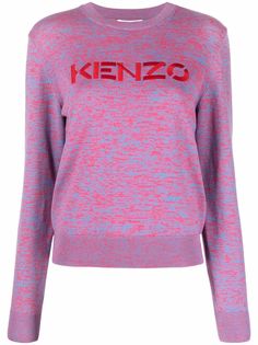 Kenzo джемпер с вышитым логотипом