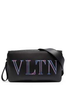 Valentino Garavani поясная сумка с логотипом Neon VLTN