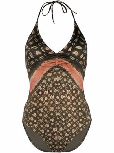 Ulla Johnson купальник Dali Maillot с вырезом халтер