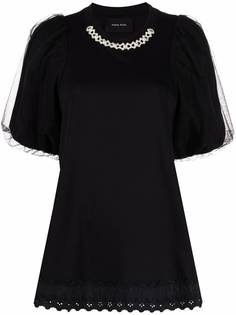 Simone Rocha блузка с пышными рукавами