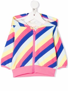 Billieblush полосатое худи на молнии