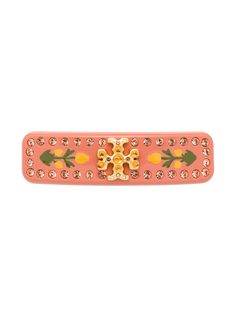 Tory Burch заколка для волос Roxanne Double-T