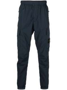 Stone Island брюки карго с нашивкой-логотипом