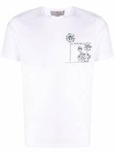 Canali футболка с логотипом