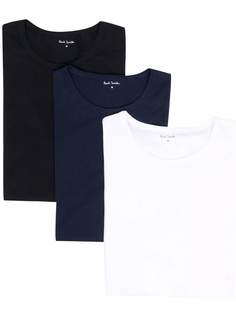 PAUL SMITH комплект из трех футболок с логотипом
