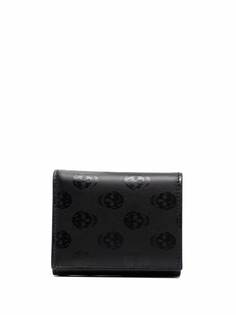 Alexander McQueen складной картхолдер с принтом