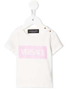 Versace Kids футболка с логотипом