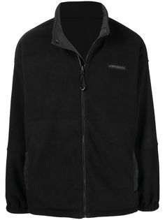 izzue толстовка на молнии с нашивкой-логотипом