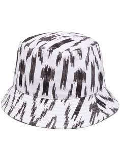 Isabel Marant панама с вышитым логотипом