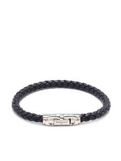 Salvatore Ferragamo плетеный браслет с декором Gancini
