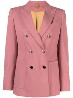 Max Mara двубортный блейзер с заостренными лацканами