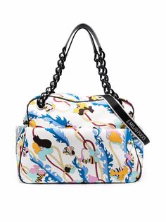 Emilio Pucci Junior сумка-тоут с графичным принтом