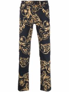 Versace Jeans Couture джинсы с принтом Regalia Baroque