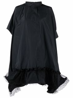 RED Valentino многослойное платье с баской