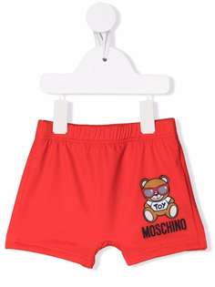 Moschino Kids плавки-шорты с логотипом