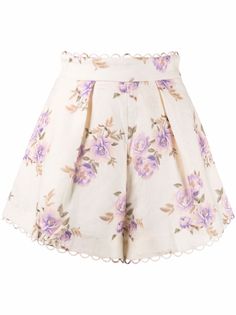 ZIMMERMANN шорты с фестонами