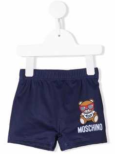 Moschino Kids плавки-шорты с логотипом